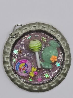 Purple Candy Extreme Handmade Pendant